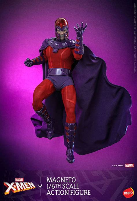Marvel Comics Fully Poseable Figure Magneto 1 6 Hono Studio Hot Toys Nin Nin Game
