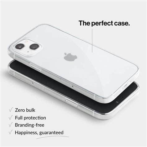 Clear iPhone 13 Case - Transparent with Extra Grip – totallee