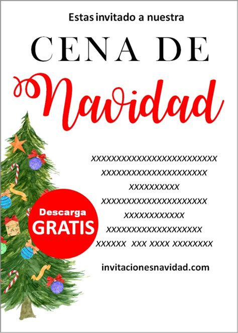 Invitaciones Para Fiesta De Navidad Invitaciones Navidad