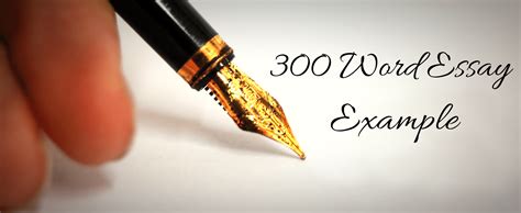 300 Word Essay Example 1 Min