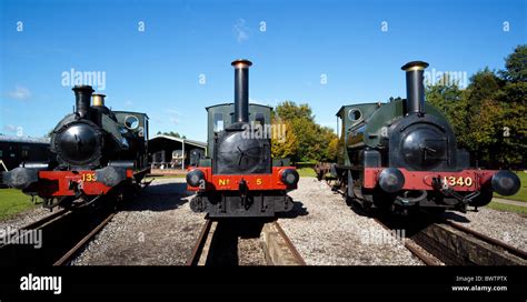 Great Western Railway (GWR) steam locomotives 1338 and 1340 both 0-4-0 ...