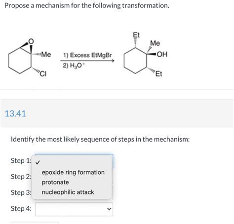 Solved Propose A Mechanism For The Following Transformation Chegg