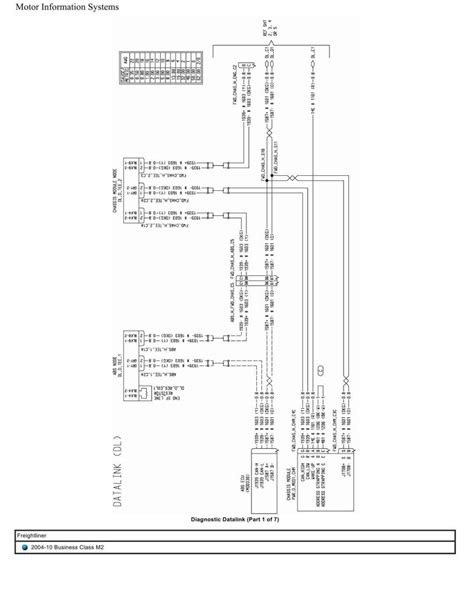 Freightliner Truck Business Class M2 Wiring Diagrams 2004 2010