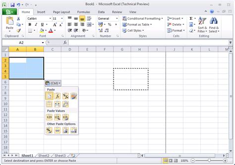 First glimpse of MS Office 2010 - Excel 2010 | Maxiorel.com