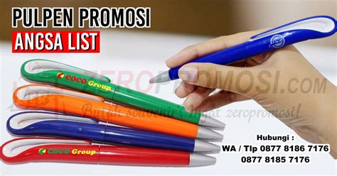 Jual Pulpen Promosi Angsa List Di Tangerang Zeropromosi Souvenir