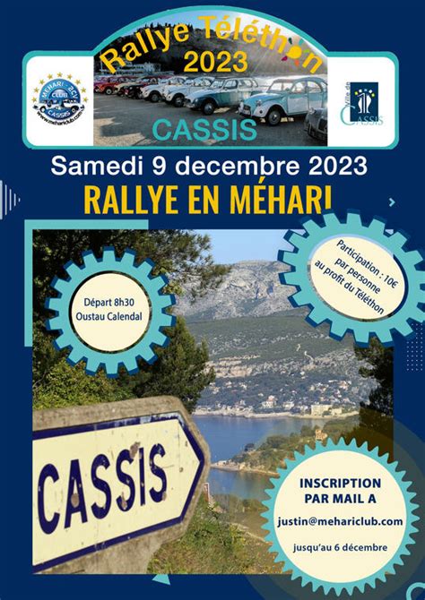 Rallye T L Thon En M Hari Cassis Provence Alpes C Te Dazur Tourismus