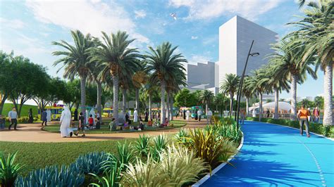 Qetaifan Island North Linear Park Lusail Qatar Atkins Middle East