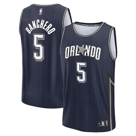 Men Orlando Magic Paolo Banchero Fanatics Branded Navy City Edition