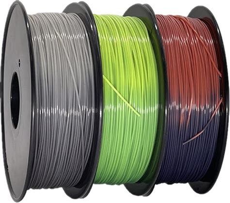 Review PARACAMISETAS PLA 3D Printer Filament Bundle 1 75mm Dual Color