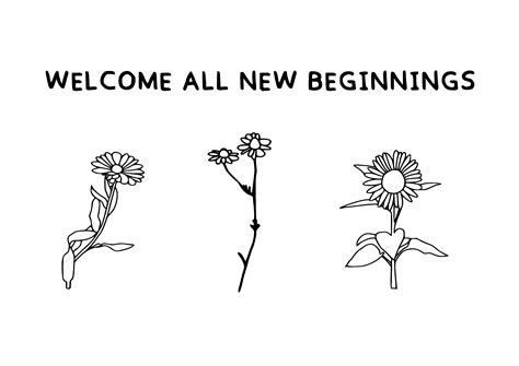 Welcome All New Beginnings Svg Banner Graphic By Filucry Creative Fabrica