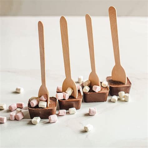 Coconut Hot Chocolate Stirrers By Martin S Chocolatier