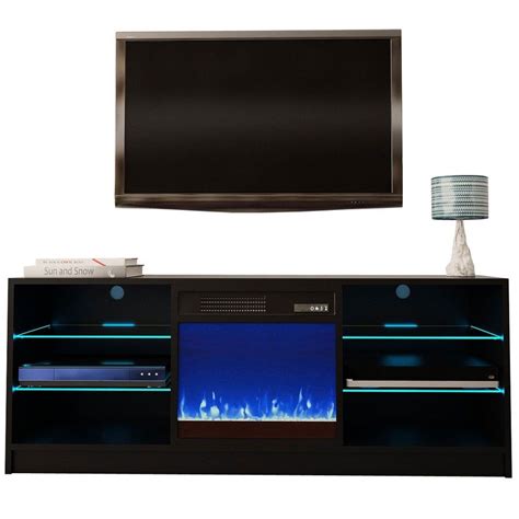 an entertainment center with a flat screen tv mounted on it's side and ...