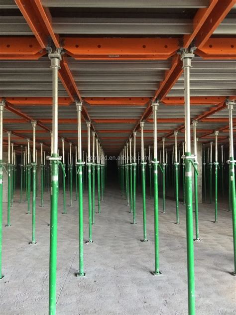 Green Formwork Steel Panel Prop Formwork System With Early Stripping