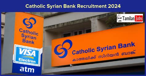 Catholic Syrian Bank Recruitment Apply Online Fresher Job