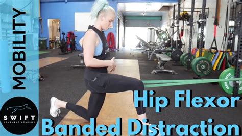 How To Do A Hip Flexor Banded Distraction Youtube