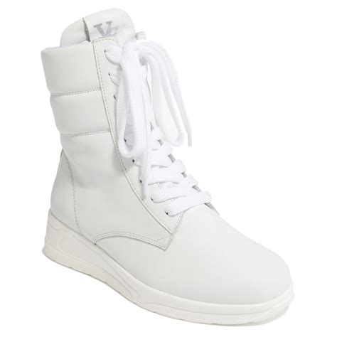 B Ware Vitaform Damen Hightop Sneaker Softnappaleder Seitl