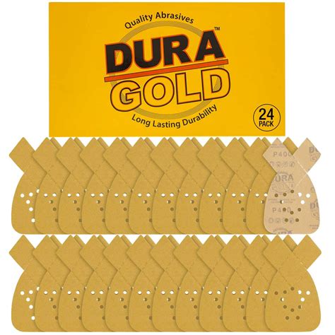 Dura Gold Hojas de lija de papel de lija prémium con detalles de ratón