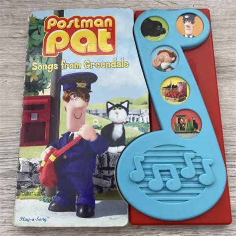 PLAY-A-SONG POSTMAN PAT Songs From Greendale Board Book - 2005 £3.00 ...