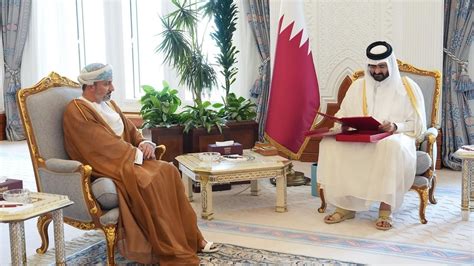 His Majesty The Sultan Sends Written Message To Emir Of Qatar The