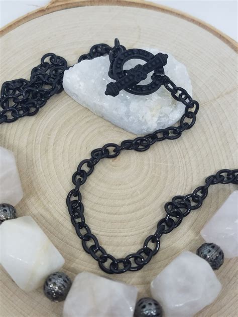 Quartz Crystal Necklace, Quartz Stone Jewelry, Crown Chakra Crystal ...