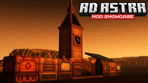 Minecraft Ad Astra Mod Minecraft Mods Showcase Youtube