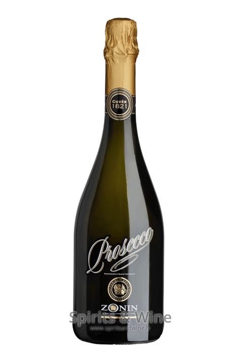 Zonin Prosecco Cuvee 1821 DOC Sparkling Wine Spirits Wine