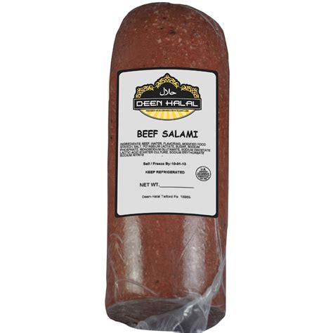 Beef Salami Log Deen Halal