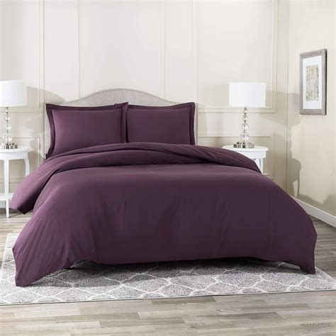 Brushed Cotton Duvet Covers Purple At Michael Rayburn Blog