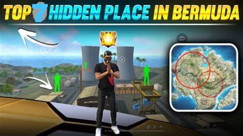 Top 7 Hidden Places In Bermuda Hidden Places In Free Fire BR Rank