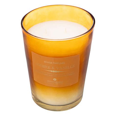 Bougie parfumée Alma 855g vanille et ambre Atmosphera créateur d