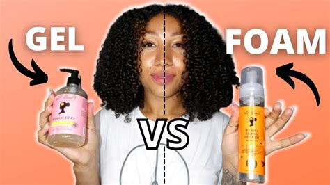 Gel Vs Foam Camille Rose Curl Maker Or Spiked Honey Mousse Youtube