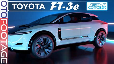 Toyota Ft 3e Electric Suv Concept Revealed Youtube