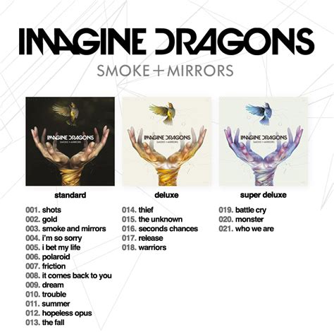 Imagine Dragons-Smoke + Mirrors (Deluxe Edition) | AlbumsnBooks Previews