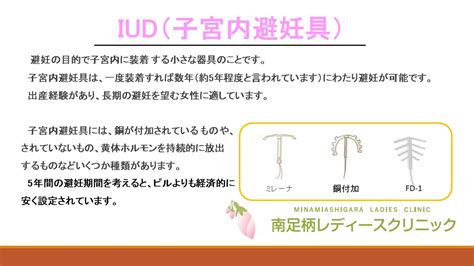 Q 1 子宮内避妊具って何ですか？ 南足柄レディースクリニック ｜ 大雄山駅前で婦人科・老年精神科・漢方診療を行っています。日帰り手術も可能。