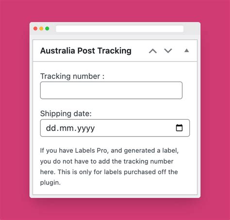 Australia Post Tracking - WPRuby