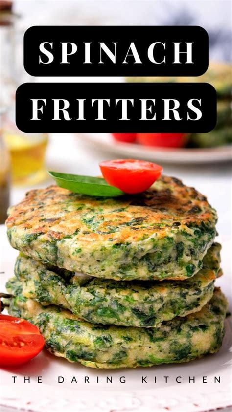 How To Make Spinach Fritters Recipe Easy Vegetarian Fritters Artofit