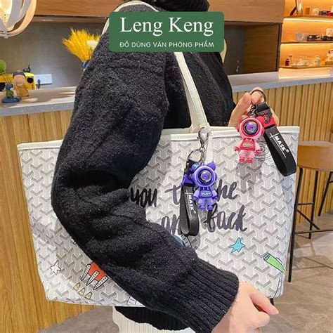 Mua Móc khóa phi hành gia văn phòng phẩm Leng Keng móc khóa hot trend du hành vũ trụ MK giá rẻ