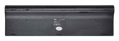 Комплект (клавиатура+мышь) Acer OKR030, USB, беспроводной, черный [zl ...