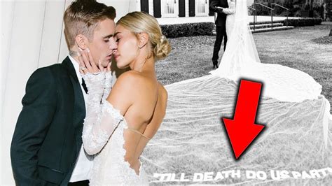 Hailey Baldwin Daily: Hailey Bieber Wedding Dress Typo