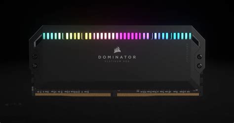 CORSAIR DOMINATOR PLATINUM RGB DDR5 Memory Now Available In Blistering ...
