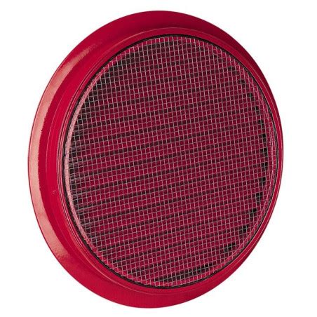 Renson 412R Grille ronde à encastrer avec lames en V SUR MESURE Renson