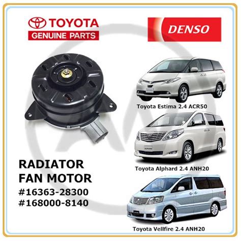 Original Denso Toyota Estima Acr Alphard Vellfire Anh