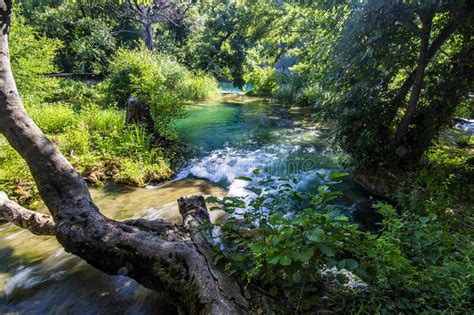 Waterfalls In Krka National Park In Croatia Stock Photo Image Of