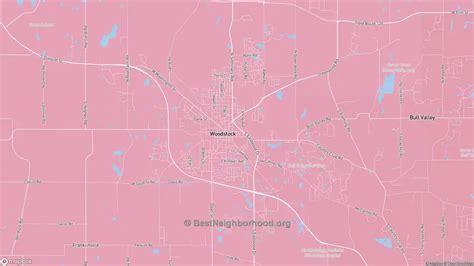 Woodstock, IL Political Map – Democrat & Republican Areas in Woodstock ...