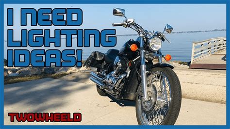 Replace Headlight For Honda Shadow Led Headlight Unboxing An