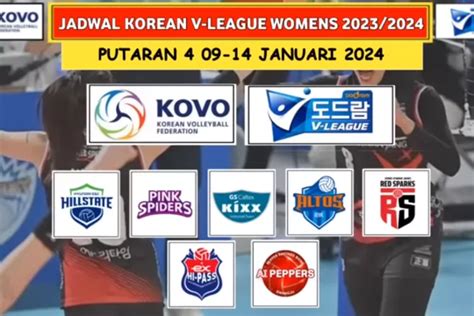 Jadwal Liga Voli Putri Korea Selatan Hingga Januari