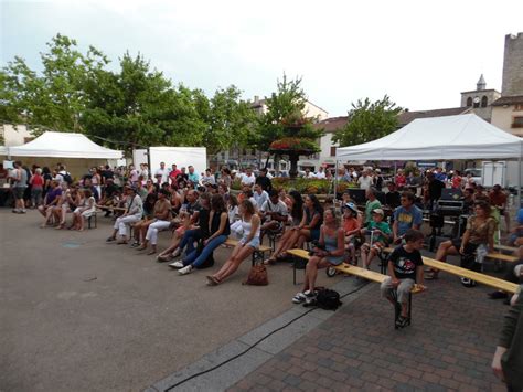 Mornant F Te De La Musique Quand La Place De La Libert Se Met