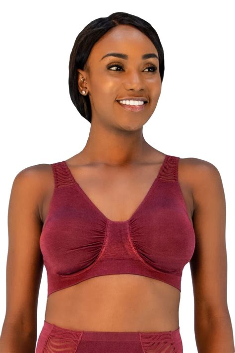 Seamless Underwire Bra With Lace Strap Detail | Intimates and ...