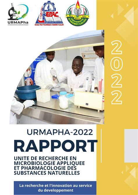 PDF Rapport URMAPha LARBA EPAC UAC 2022