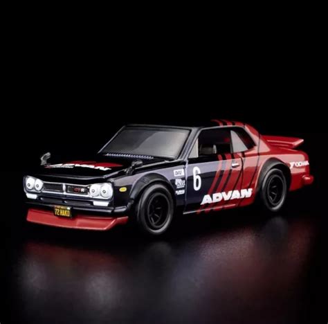 2024 HOT WHEELS RLC 1972 Skyline H T 2000GT R ADVAN EN MAIN MAINTENANT LIVRAISON GRATUITE